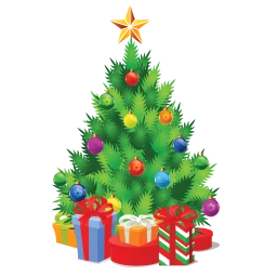 Symbol von Christmas tree decoration